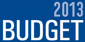 Budget 2013 logo